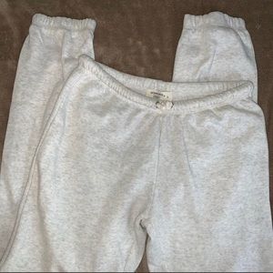 Brand new gray comfortable jogger sweatpants